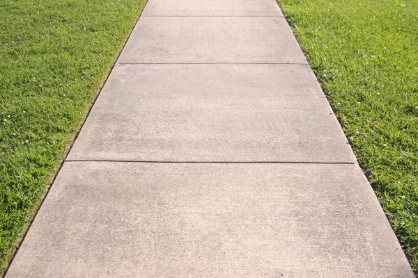 Cement Sidewalk Replacement in Temple