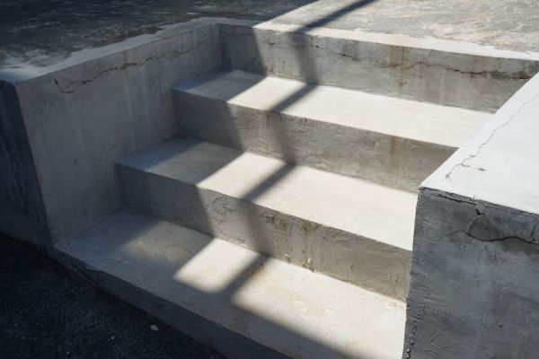 Cement Steps Replacement in Temple