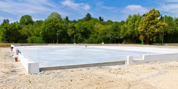 Basement Floor Pouring in Temple