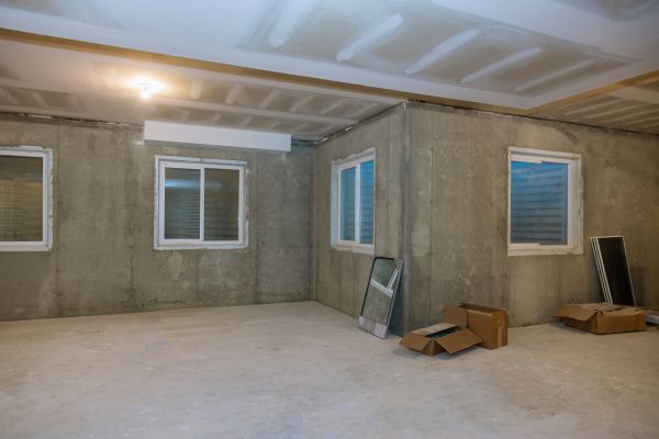 Basement Concrete Installation in Temple