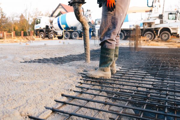 Poured Foundation Installation in Temple
