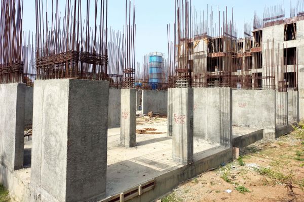 Foundation Installation in Temple
