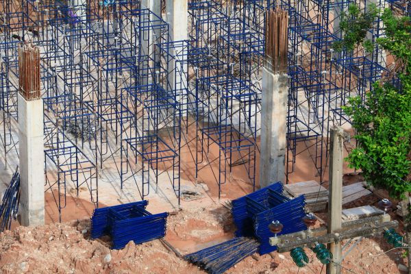 Concrete Pier Construction in Temple