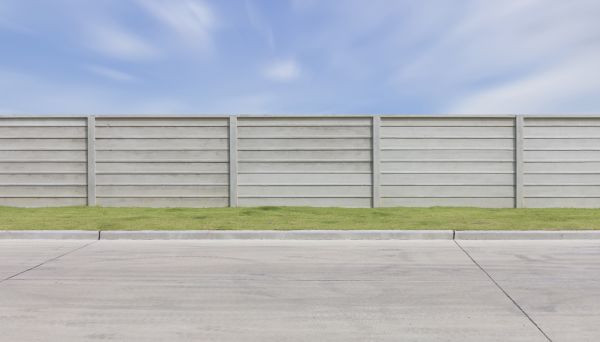 Concrete Fence Installation in Temple