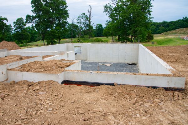 Basement Foundation Pouring in Temple