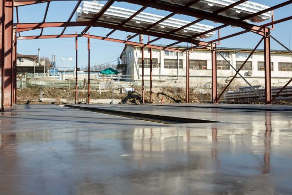 Building Slab Installation in Temple