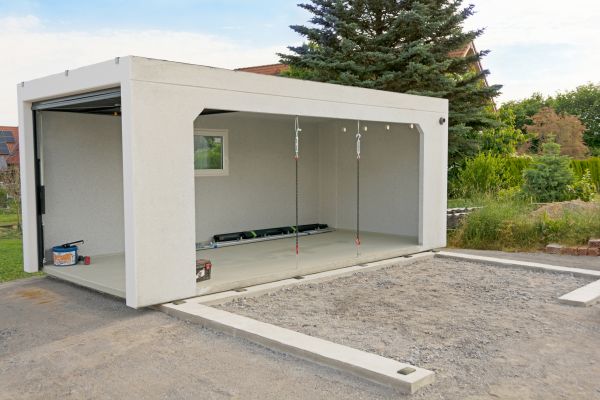 Garage Foundation Installation in Temple
