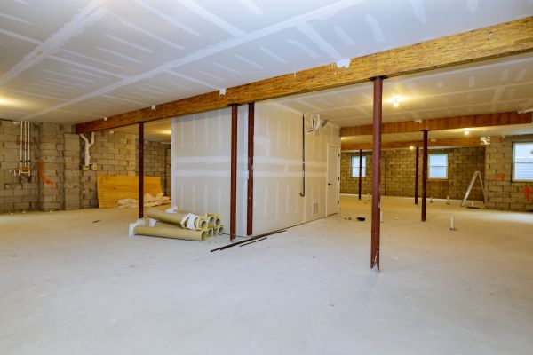Basement Slab Installation in Temple