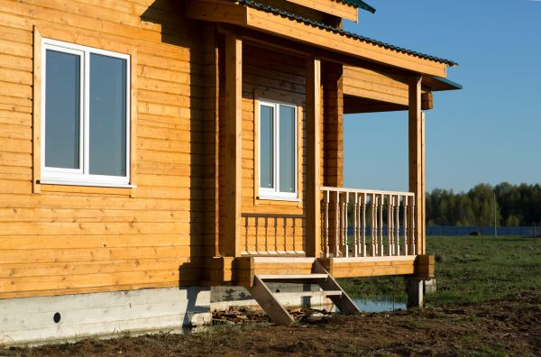 Cabin Footing Construction in Temple