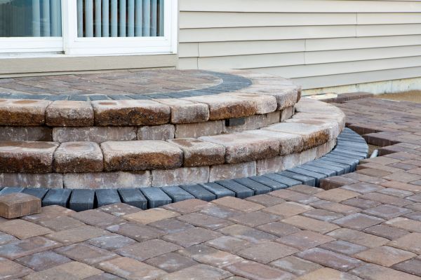 Patio Step Installation in Temple