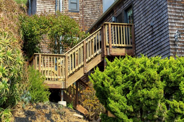 Patio Stair Installation in Temple