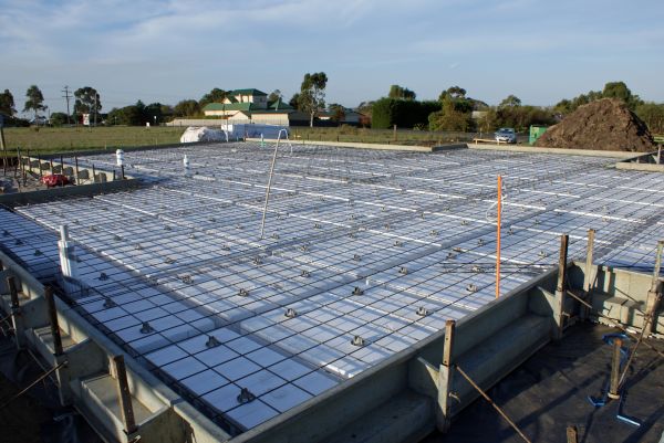 Barn Pad Construction in Temple