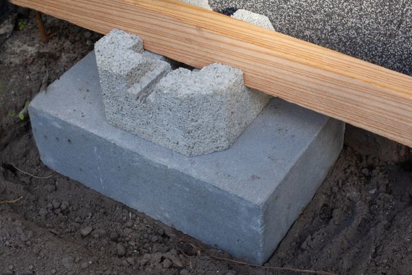 Deck Footings Installation in Temple